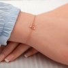 ​Lucky Life 925 Ayar Gumuss  Rose Kelebek Lucky Life Lucky Life Kadın Bileklik