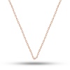 Lucky Life 925 Ayar Gumuss  Rose 0.30 Mikron 50 Cm Forse Lucky Life Lucky Life Kadın Zincir