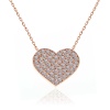 Lucky Life 925 Ayar Gumuss  Rose Kalp Lucky Life Lucky Life Lucky Life Kadın Kolye