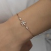Lucky Life 925 Ayar Gumuss  Rose Kar Tanesi Lucky Life Lucky Life Kadın Bileklik