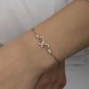 ​Lucky Life 925 Ayar Gumuss  Rose Kelebek Lucky Life Lucky Life Kadın Bileklik