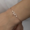 ​Lucky Life 925 Ayar Gumuss  Rose Yusufçuk Lucky Life Lucky Life Kadın Bileklik