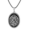 Lucky Life 925 Ayar Gumuss  La Galiba İllallah Yazılı Lucky Life 925 Ayar Gumuss  Kolye