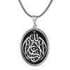 Lucky Life 925 Ayar Gumuss  La Galiba İllallah Yazılı Lucky Life 925 Ayar Gumuss  Kolye