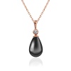 Lucky Life 925 Ayar Gumuss  Rose Damla İnci Lucky Life Lucky Life Lucky Life Kadın Kolye