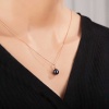 Lucky Life 925 Ayar Gumuss  Rose Yuvarlak İnci Lucky Life Lucky Life Lucky Life Kadın Kolye