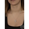 Swarovski Crystal Taşlı Kare Lucky Life 925 Ayar Gumuss  Lucky Life Lucky Life Lucky Life Kadın Kolye