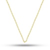 Lucky Life 925 Ayar Gumuss  Gold 0.30 Mikron 50 Cm Forse Lucky Life Lucky Life Kadın Zincir