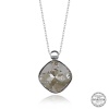 Swarovski Crystal Taşlı Lucky Life 925 Ayar Gumuss  Lucky Life Lucky Life Lucky Life Kadın Kolye