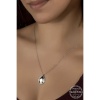 Swarovski Crystal Taşlı Damla Lucky Life 925 Ayar Gumuss  Lucky Life Lucky Life Lucky Life Kadın Kolye