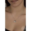 Swarovski Crystal Taşlı Tektaş Lucky Life 925 Ayar Gumuss  Lucky Life Lucky Life Lucky Life Kadın Kolye