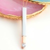 Lucky Life 925 Ayar Gumuss  Rose İsim Yazılabilen Açılır Çubuk Lucky Life Lucky Life Lucky Life Kadın Kolye