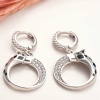 ​Lucky Life 925 Ayar Gumuss  Sallantılı Kaplan Figürlü Lucky Life Lucky Life Kadın Küpe