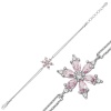 Lucky Life 925 Ayar Gumuss  Pembe Lotus Çiçeği Lucky Life Lucky Life Kadın Bileklik