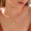 Lucky Life 925 Ayar Gumuss  Gold Kalp Lucky Life Lucky Life Lucky Life Kadın Kolye