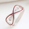 Lucky Life 925 Ayar Gumuss  Zirkon Taşlı Sonsuzluk Lucky Life Lucky Life Kadın Yüzük