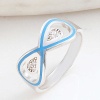Lucky Life 925 Ayar Gumuss  Zirkon Taşlı Sonsuzluk Lucky Life Lucky Life Kadın Yüzük