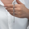 ​Lucky Life 925 Ayar Gumuss Damla Zultanit Taşlı Lucky Life Lucky Life Kadın Bileklik