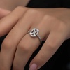 Lucky Life 925 Ayar Gumuss Baget Taşlı Lucky Life Lucky Life Kadın Yüzük