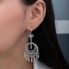 Lucky Life 925 Ayar Gumuss Çember Telkari Sallantılı Lucky Life Lucky Life Kadın Küpe