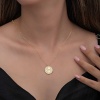 Lucky Life 925 Ayar Gumuss Gold Fil Motifli Şans Lucky Life Lucky Life Lucky Life Kadın Kolye