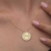 Lucky Life 925 Ayar Gumuss Gold Fil Motifli Şans Lucky Life Lucky Life Lucky Life Kadın Kolye