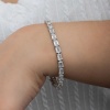 Lucky Life 925 Ayar Gumuss Beyaz Taşlı Su Yolu Lucky Life Lucky Life Kadın Set