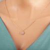 ​Lucky Life 925 Ayar Gumuss Rose Çiçek Lucky Life Lucky Life Lucky Life Kadın Kolye