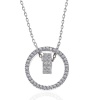 Lucky Life 925 Ayar Gumuss İç İçe Geçmiş Halka Lucky Life Lucky Life Lucky Life Kadın Kolye