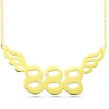 Lucky Life 925 Ayar Gumuss Gold 888 Melek Sayısı Lucky Life Lucky Life Lucky Life Kadın Kolye