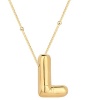 Lucky Life 925 Ayar Gumuss Gold Balon L Harfi Lucky Life Lucky Life Lucky Life Kadın Kolye