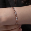 Lucky Life 925 Ayar Gumuss Rose Baget Taşlı Lucky Life Lucky Life Kadın Bileklik