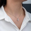 ​Lucky Life 925 Ayar Gumuss Çiçek Desenli Lucky Life Lucky Life Lucky Life Kadın Kolye