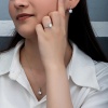 ​Lucky Life 925 Ayar Gumuss Çiçek Desenli Lucky Life Lucky Life Kadın Set