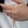 Lucky Life 925 Ayar Gumuss Rose Pullu Zincir Lucky Life Lucky Life Kadın Bileklik