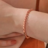 Lucky Life 925 Ayar Gumuss Rose Pullu Zincir Lucky Life Lucky Life Kadın Bileklik