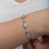 Lucky Life 925 Ayar Gumuss Mekik Zirkon Taşlı Lucky Life Lucky Life Kadın Bileklik