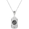 Lucky Life 925 Ayar Gumuss Allah Yazılı Cevşen Duası Lucky Life Lucky Life Lucky Life Kadın Kolye