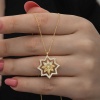 Lucky Life 925 Ayar Gumuss Gold Kar Tanesi Lucky Life Lucky Life Lucky Life Kadın Kolye