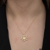 Lucky Life 925 Ayar Gumuss Gold Kar Tanesi Lucky Life Lucky Life Lucky Life Kadın Kolye