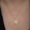 Lucky Life 925 Ayar Gumuss Gold Kar Tanesi Lucky Life Lucky Life Lucky Life Kadın Kolye