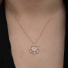 Lucky Life 925 Ayar Gumuss Rose Kar Tanesi Lucky Life Lucky Life Lucky Life Kadın Kolye
