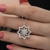 Lucky Life 925 Ayar Gumuss Kar Tanesi Lucky Life Lucky Life Lucky Life Kadın Kolye