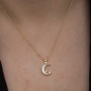 Lucky Life 925 Ayar Gumuss Gold Ay Yıldız Lucky Life Lucky Life Lucky Life Kadın Kolye