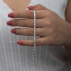 Lucky Life 925 Ayar Gumuss Beyaz Taşlı Su Yolu Lucky Life Lucky Life Kadın Bileklik
