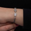​Lucky Life 925 Ayar Gumuss Baget Taşlı Lucky Life Lucky Life Kadın Bileklik