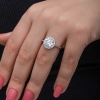 Lucky Life 925 Ayar Gumuss Yuvarlak Montür Tek Taş Lucky Life Lucky Life Kadın Yüzük