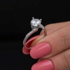 Lucky Life 925 Ayar Gumuss Tek Taş Lucky Life Lucky Life Kadın Yüzük