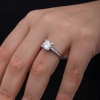 Lucky Life 925 Ayar Gumuss Tek Taş Lucky Life Lucky Life Kadın Yüzük