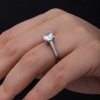 Lucky Life 925 Ayar Gumuss Tek Taş Lucky Life Lucky Life Kadın Yüzük